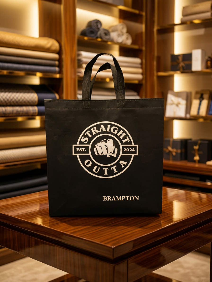 Straight Outta Brampton carry bag by Mount Planner